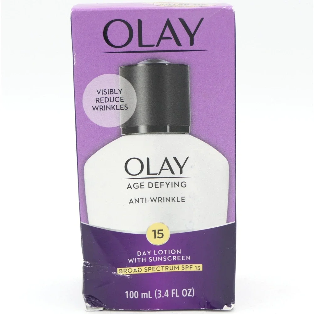 Olay Age Defying Anti-Wrinkle Day Lotion w/ SPF 15 3.4 oz 07/26 Reduce Wrinkles